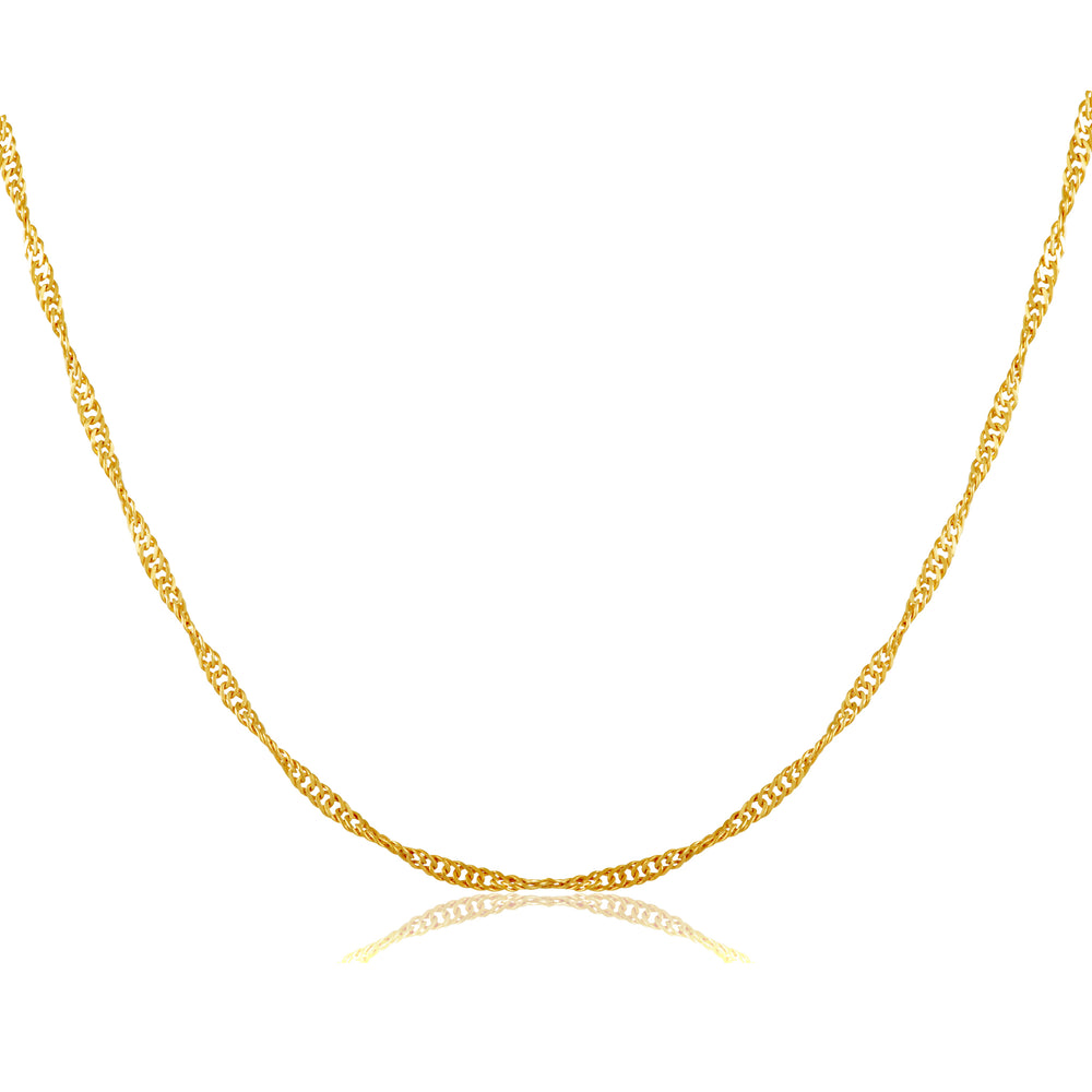 Twisted chain choker