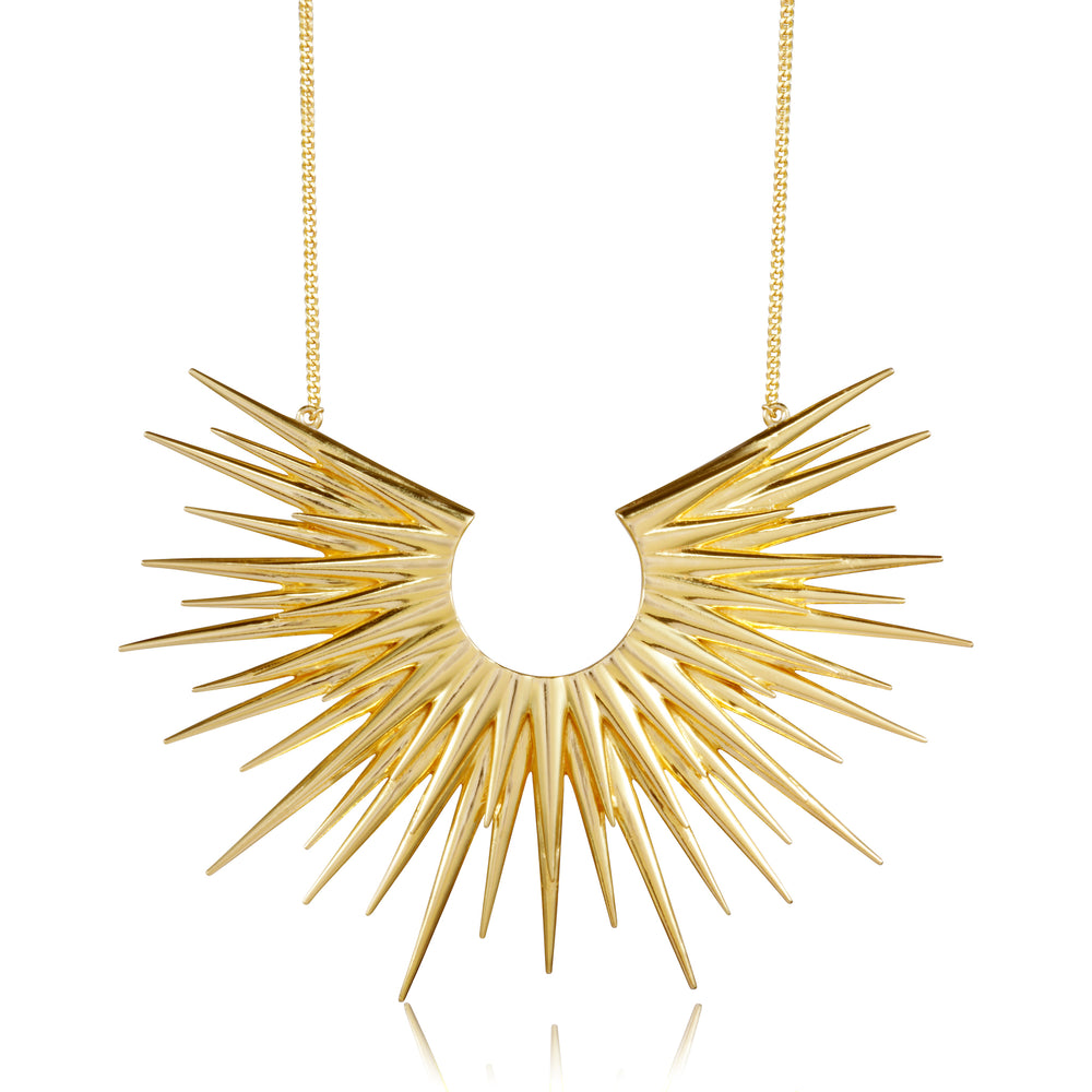 Sunrise statement necklace