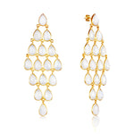 SOLD OUT- Moonstone chandelier pendant earrings