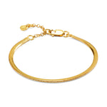 Gold vermeil snake chain bracelet OUT OF STOCK