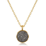 Mini druzy pendant